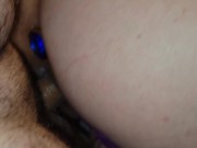 Sexy pregnant BBW wife creampied by hubby's friend with butt plug in 5/16