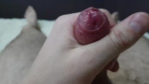 Showing close pre cum :)