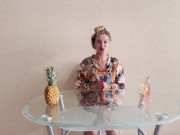 Женщина с прицепом