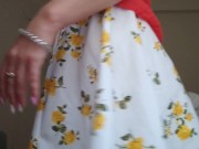 Orgasmic squirt, pretty lady