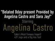 Sara Jay And Angelina Castro Face Fucked With Deep Throat BJ 1/16