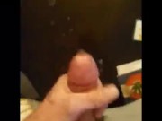 Shooting my cum load  15/16