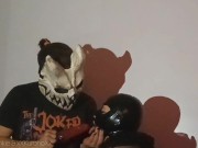 Daddy fucks my mouth with the dildopla and I love it! BabyFrankie & xXKuronoXx 11/16