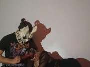 Daddy fucks my mouth with the dildopla and I love it! BabyFrankie & xXKuronoXx 8/16