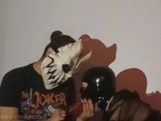 Daddy fucks my mouth with the dildopla and I love it! BabyFrankie & xXKuronoXx 9/16