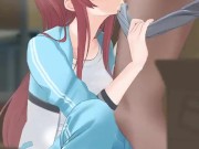 redhead gets a facial 12/16