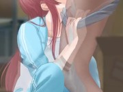 redhead gets a facial 15/16