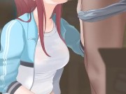 redhead gets a facial 2/16