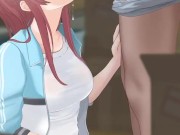 redhead gets a facial 8/16