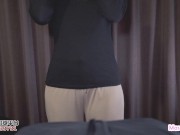 Naughty Home Nurse Wear a Latex Glove and Give me a Handjob and Cum in Her Glove 1/16