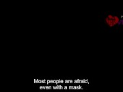 Cristina Almeida swallows stranger’s cum in the movie theater. Halloween 2021 | Subtitles in English 11/16