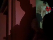Cristina Almeida swallows stranger’s cum in the movie theater. Halloween 2021 | Subtitles in English 9/16