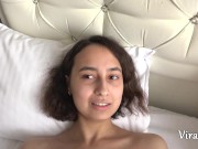 Fucked a skinny step daughter pouring sperm on her little ass 5/16