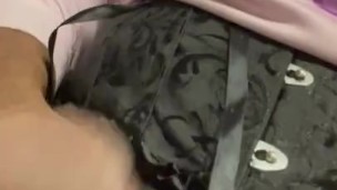 Crossdresser quick cumshot huge load 