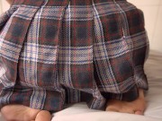 Chica de culo grande me deja la verga cremosa 1/16