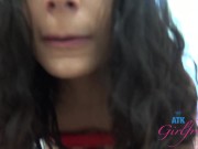 Angel Gosta Amateur from Brazil sucks, strokes, and fucks cock POV GFE Experience 13/16