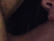 My cock in her mouth puts her in heaven 12/16