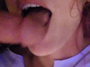 My cock in her mouth puts her in heaven 7/16