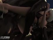 [Blacked] 2B Night Park Double Penetration [Grand Cupido]( Nier Automata ) 1/16