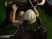 [Blacked] 2B Night Park Double Penetration [Grand Cupido]( Nier Automata ) 15/16