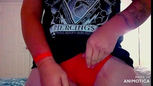 Brian Stroking It For You/ w prostate massager and cock ring