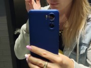 A cute milf, café masturbation 16/16