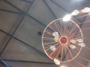 Luxury café pussy flash, splendid milf 13/16