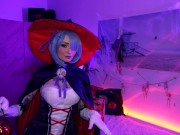 Rem is giving her tight and wet pussy for total use (close up)- Halloween edition CUT verision 1/16