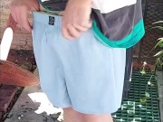 Outside horny AF and Wet Foreskin and Head 1/16