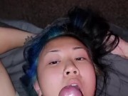 Vannahsoul takes a load to the face  13/16