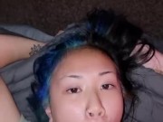 Vannahsoul takes a load to the face  15/16