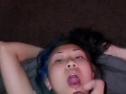 Vannahsoul takes a load to the face  2/16