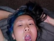 Vannahsoul takes a load to the face  9/16