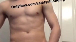 Twunk Jock exposes his cock