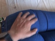 Beautiful stepmom shows off her wonderful ass for stepson to jerk off 6/16