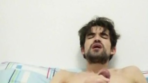 -Especial Halloween🎃 Me hago una paja mientras me doy rico en el culo hasta sacarme toda la Leche
