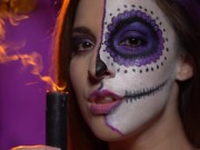 Naughty Halloween by Amirah Adara - Screenshot 16 of 16 - Brunette