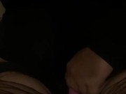 Teasing my PUSSY through my tights 2/16