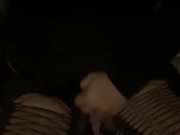 Teasing my PUSSY through my tights 8/16