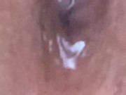 Britt gets Messy before she takes a Shower with a Creamy and Tasty end Creamy Climax Entry 4/16