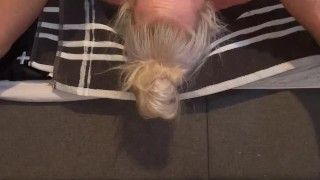 Ele fode minha cara até eu vomitar (Onlyfans @Blondie_dread)