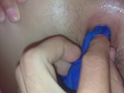 Finalmente Tengo Mi Fantasía!! Mi Esposa Eyacula Su PANTIE Por Primera Vez Y Gime De Placer 3/16