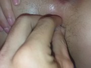 Finalmente Tengo Mi Fantasía!! Mi Esposa Eyacula Su PANTIE Por Primera Vez Y Gime De Placer 5/16