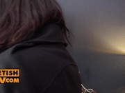 Mary Frost doing footjob in the sofa in POV 1/16