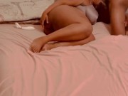 Pregnant Ebony caught Masturbating by Husband! Pussy ate and Face fucked. Hair pulling from the Back 9/16