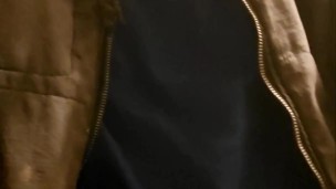 Me watching your video (BBC dom) part 1 the cum fountain