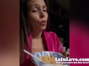 New fave dildo masturbating orgasms, finger fucking, naked JOE, multiple orgasms, behind the porn scenes & more - Lelu Love 10/16