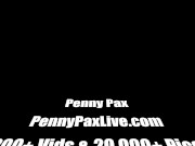 Stuffed In Stockings! Ginger Penny Pax Wears Red Lingerie And Fucks Toys! 15/16