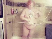 redhead BBW Shower vision 6/16