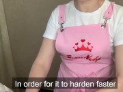 SugarNadya is waxing her client's penis, would you like to be waxed? 6/16